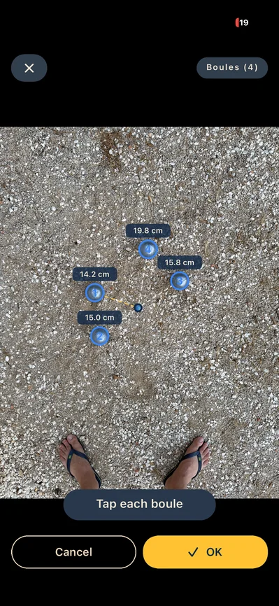 Camera measurement