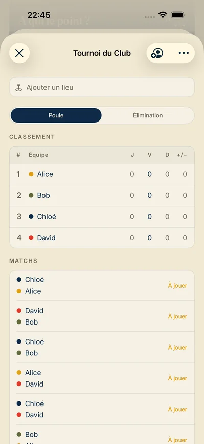 Tournoi